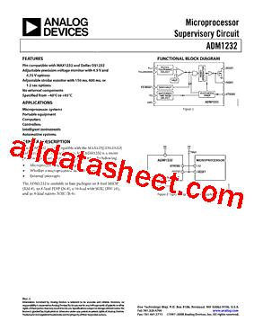 ADM1232ARNZ1型号图片