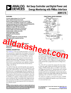 ADM1276-3ACPZ-RL型号图片