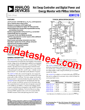 ADM1278-1AACPZ型号图片