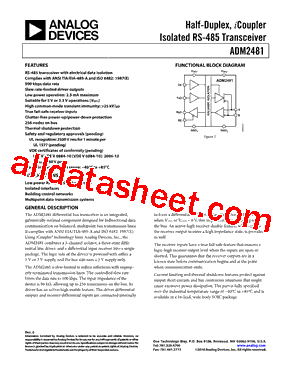 ADM2481BRWZ-RL7型号图片