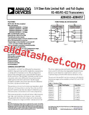 ADM4852ARZ-REEL7型号图片