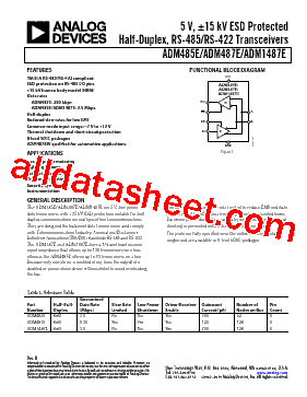 ADM487EWARZ-REEL7型号图片