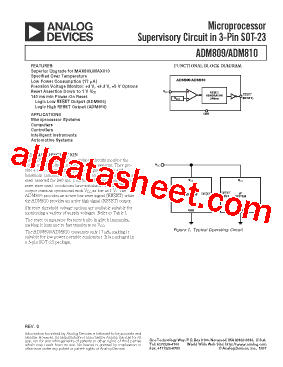 ADM809JARTZ-REEL7型号图片