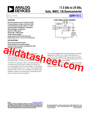 ADMV1012-EVALZ型号图片