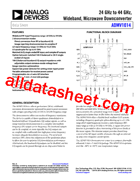 ADMV1014-EVALZ型号图片