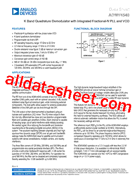 ADMV4540-EVALZ型号图片