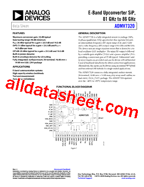 ADMV7320型号图片