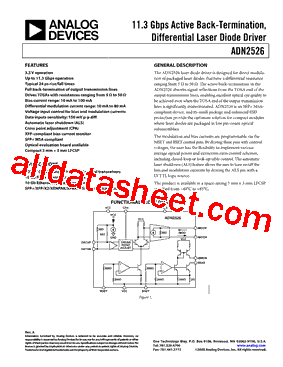 ADN2526ACPZ-R7型号图片