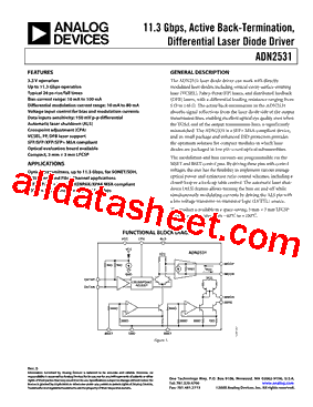 ADN2531ACPZ-R7型号图片