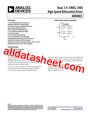 ADN4663BRZ-REEL7型号图片