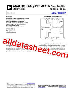 ADPA7005CHIP型号图片