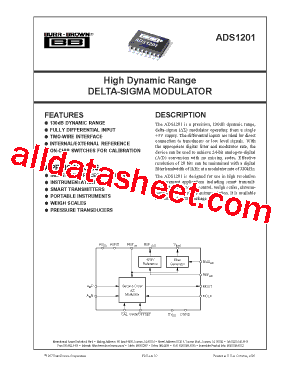 ADS1201U/1K型号图片