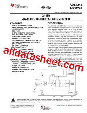 ADS1242IPWTG4型号图片