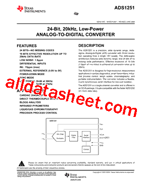 ADS1251U2K5G4型号图片