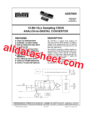 ADS7805PB型号图片