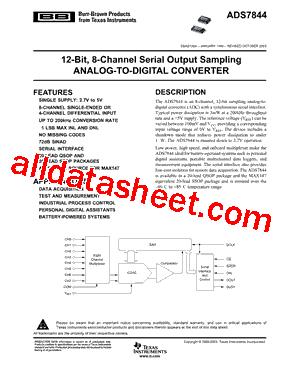 ADS7844EG4型号图片