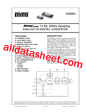 ADS801U型号图片