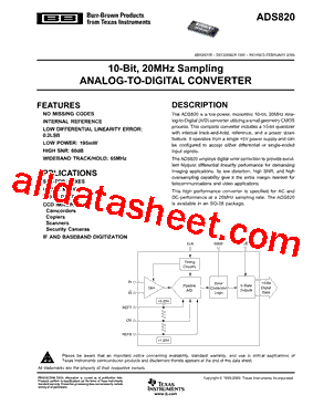 ADS820E型号图片