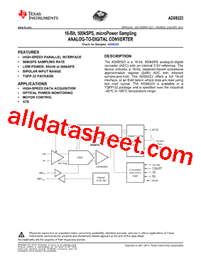 ADS8323YB/250型号图片