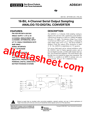 ADS8341EB型号图片