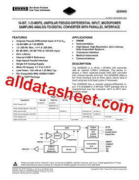 ADS8405IBPFBRG4型号图片