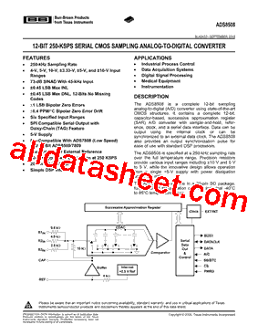 ADS8508IBDW型号图片