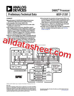 ADSP-21267型号图片