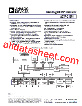 ADSP-21991型号图片