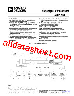 ADSP-21991_15型号图片