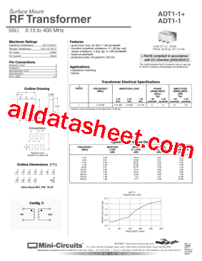 ADT1-1型号图片