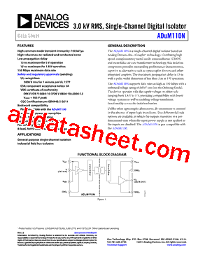 ADUM110N型号图片