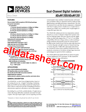 ADUM1200BR型号图片