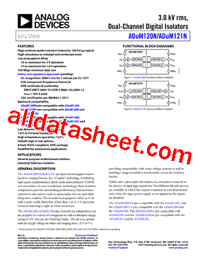 ADUM121N0BRZ型号图片