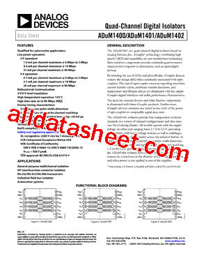 ADUM1402BRWZ型号图片