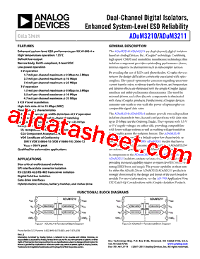 ADUM3210ARZ型号图片