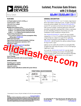 ADUM4120-1ARIZ型号图片