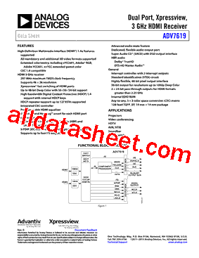 ADV7619KSVZ-P型号图片