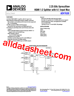 ADV7630KSVZ型号图片