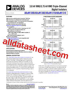 ADuM131E1BRWZ-RL型号图片