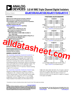 ADuM231E1BRIZ型号图片