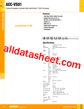 AEC-VS01型号图片