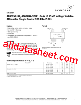 AF002N2-32LF型号图片