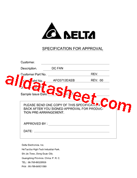 AFC0712DXEB型号图片
