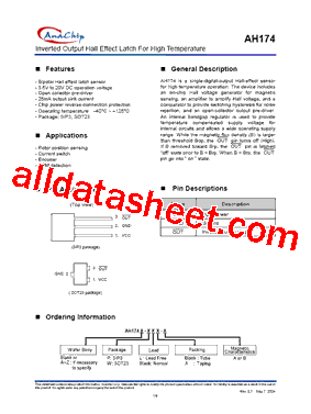 AH174D-W-A型号图片