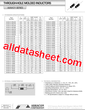 AIAM-01-100K型号图片