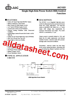 AIC1521-1CS型号图片