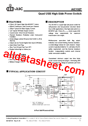 AIC1527-0CS型号图片