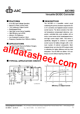 AIC1563型号图片