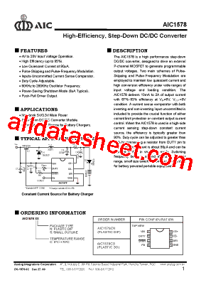 AIC1578CS型号图片