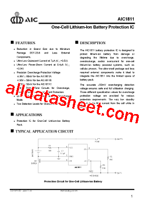 AIC1811CCV型号图片